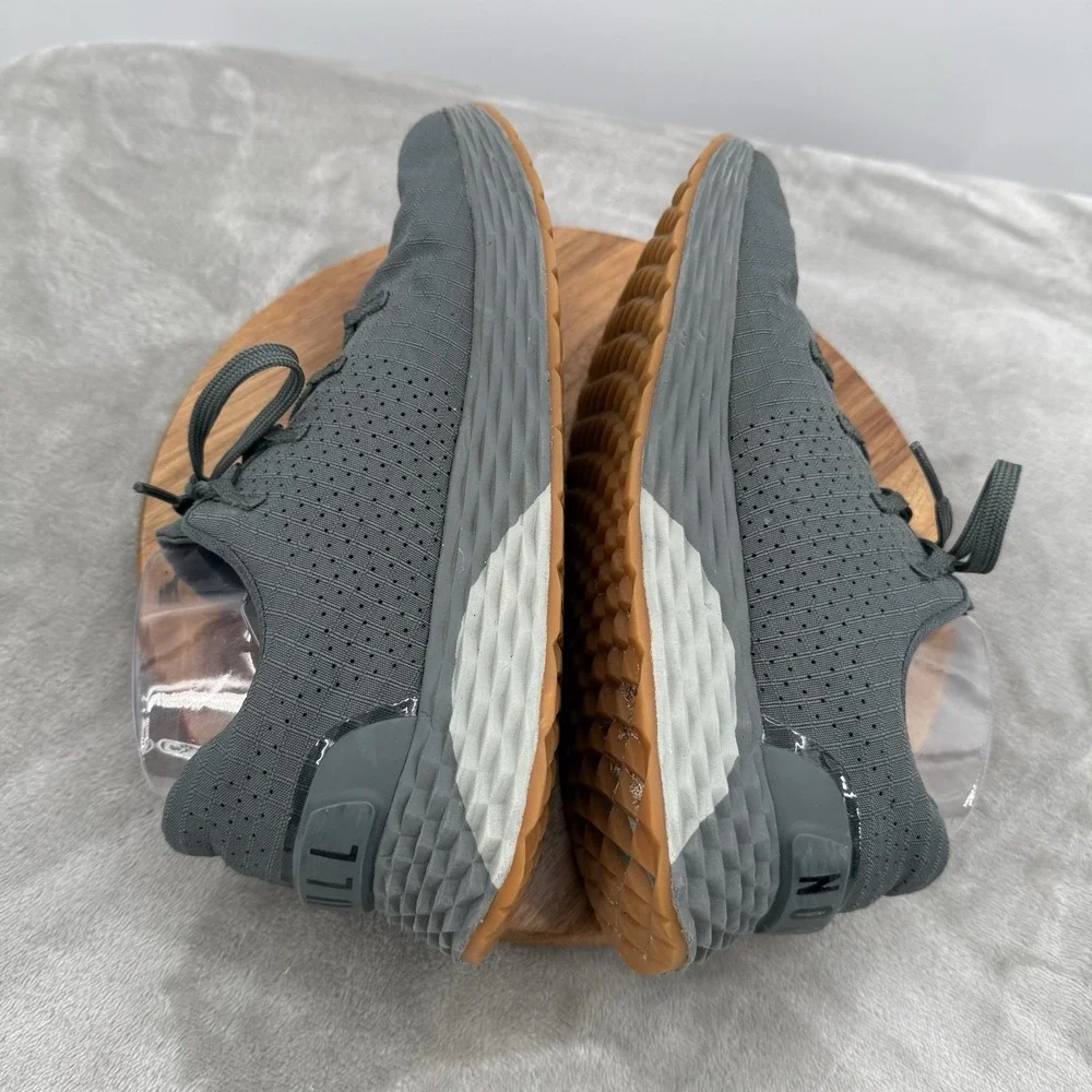 NoBull‎ Ripstop Runner Womens 9 Dark Grey Gum Bottom Running Shoes